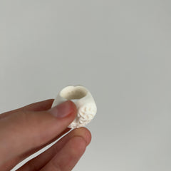 Chrome Hearts Eternal Heart White Silicone Ring
