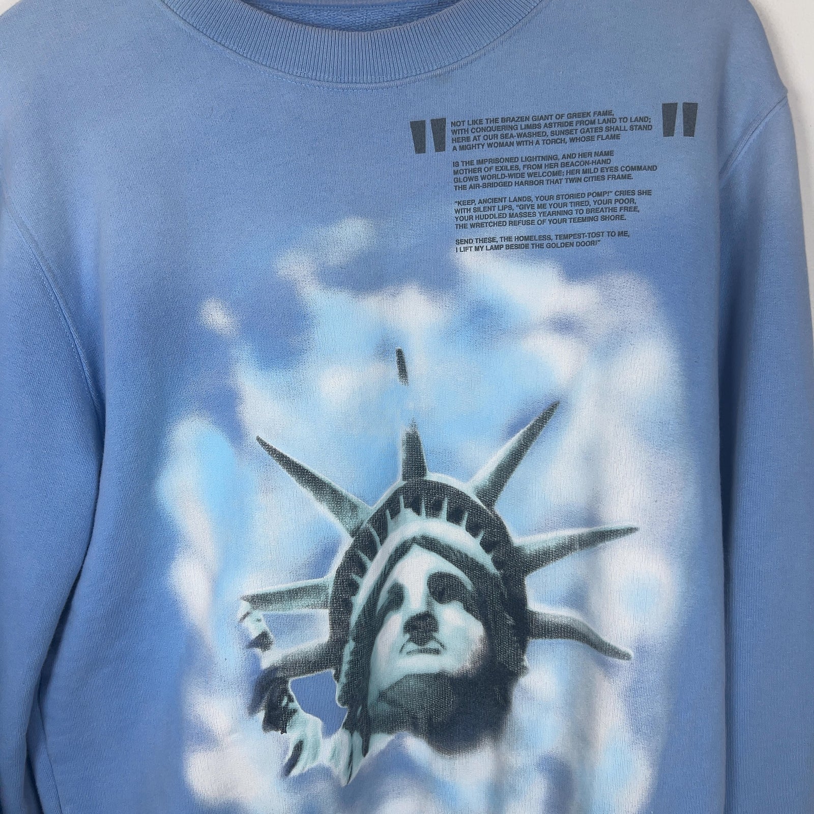 Off-White 'Statue Of Liberty' Graphic Crewneck