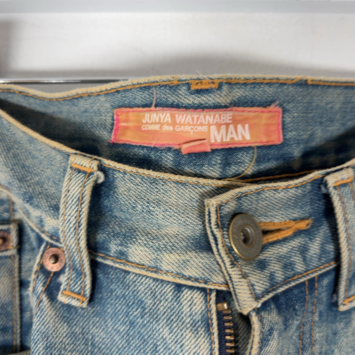 Junya Watanabe AW04 Distressed Crash Jeans