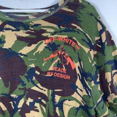 Off-White Camoflauge 'Piece By Design' T-Shirt Size M