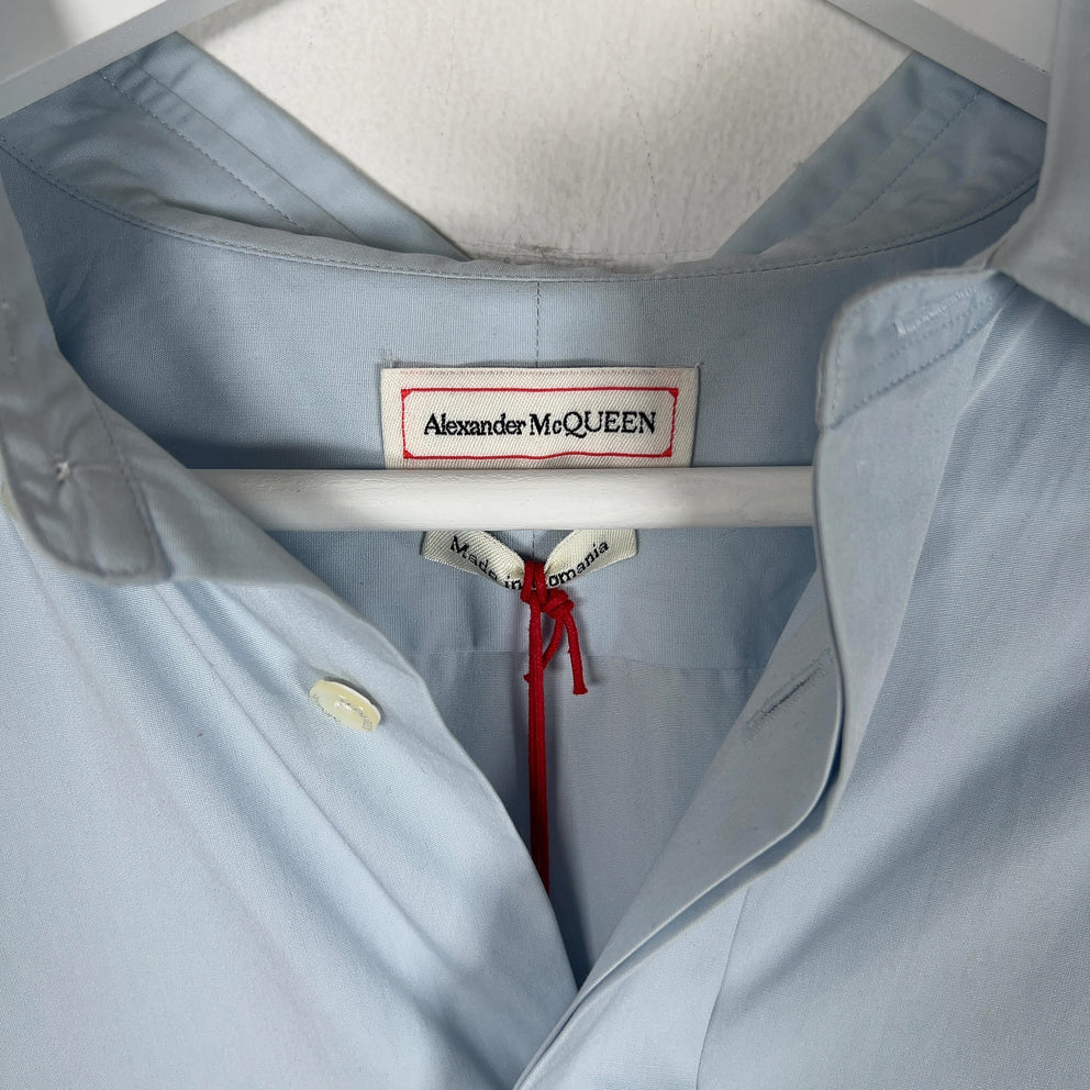 Alexander McQueen Popeline Organic Cotton Shirt