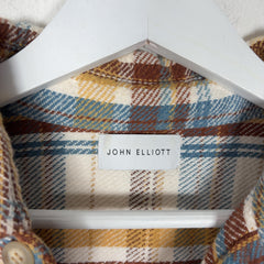 John Elliott Flannel Button Up Shirt