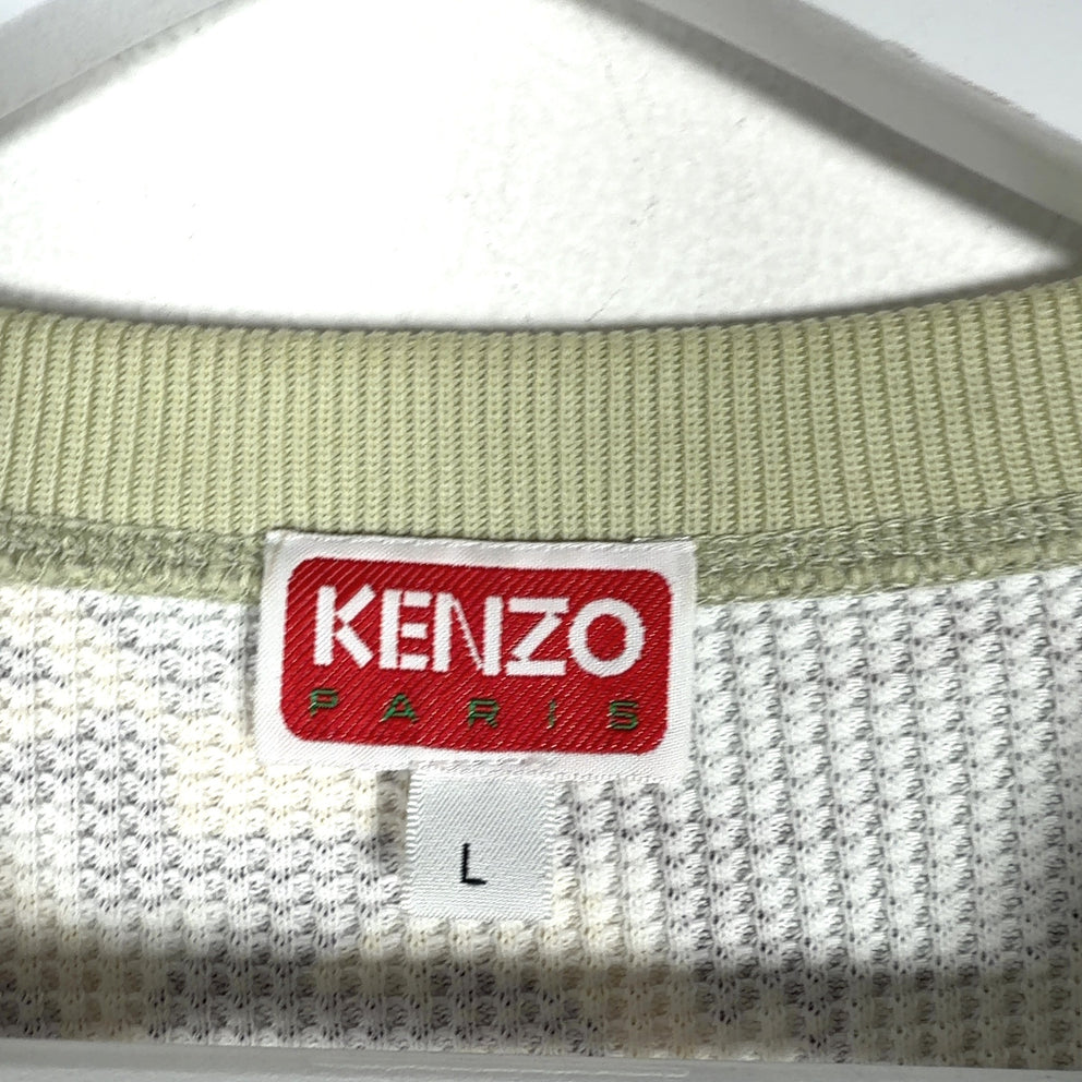 Kenzo Waffle Allover Graphic T-Shirt