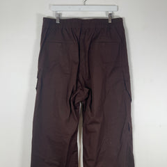 Rick Owens SS26 Hollywood 'Mahogany' Double Bela Cargo Pants