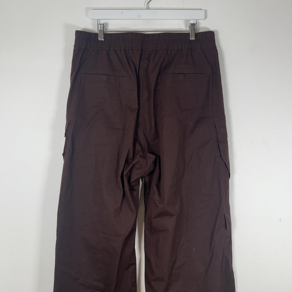 Rick Owens SS26 Hollywood 'Mahogany' Double Bela Cargo Pants