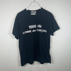 Comme Des Garcons 1986 Graphic Logo T-Shirt