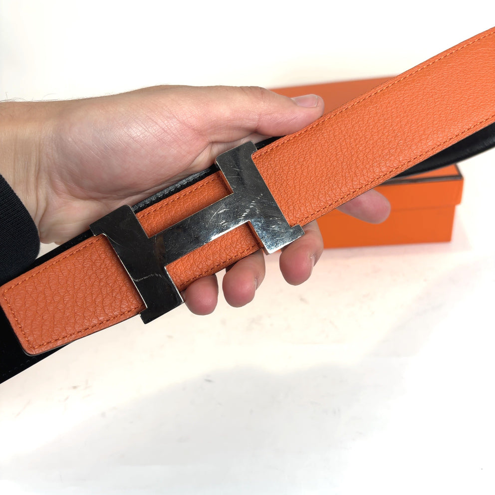 Hermes 'Constance' Reversible Belt