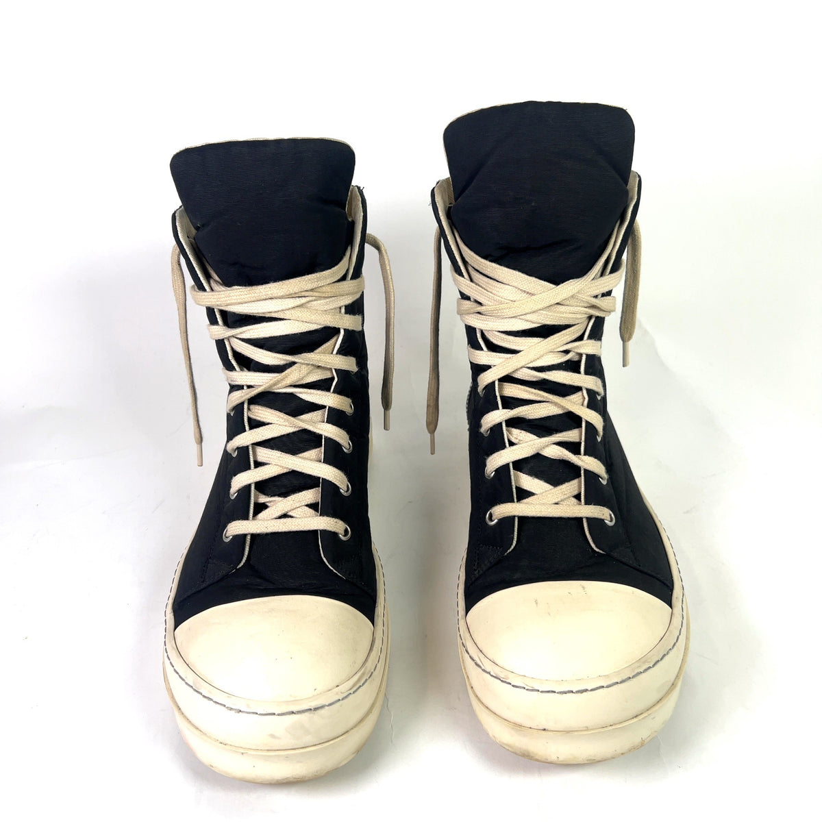 Rick Owens DRKSHDW Padded High-Top Ramones