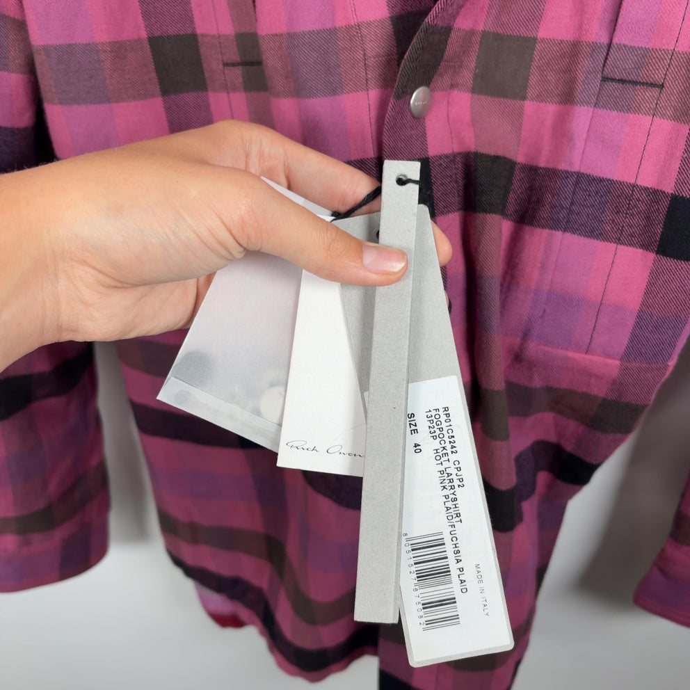 Rick Owens SS23 Fogpocket Larryshirt