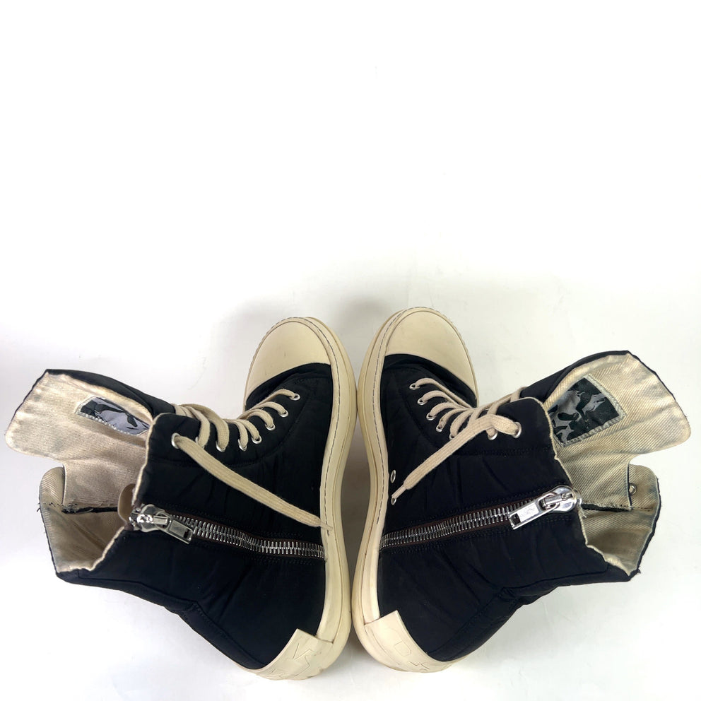 Rick Owens DRKSHDW Padded High-Top Ramones
