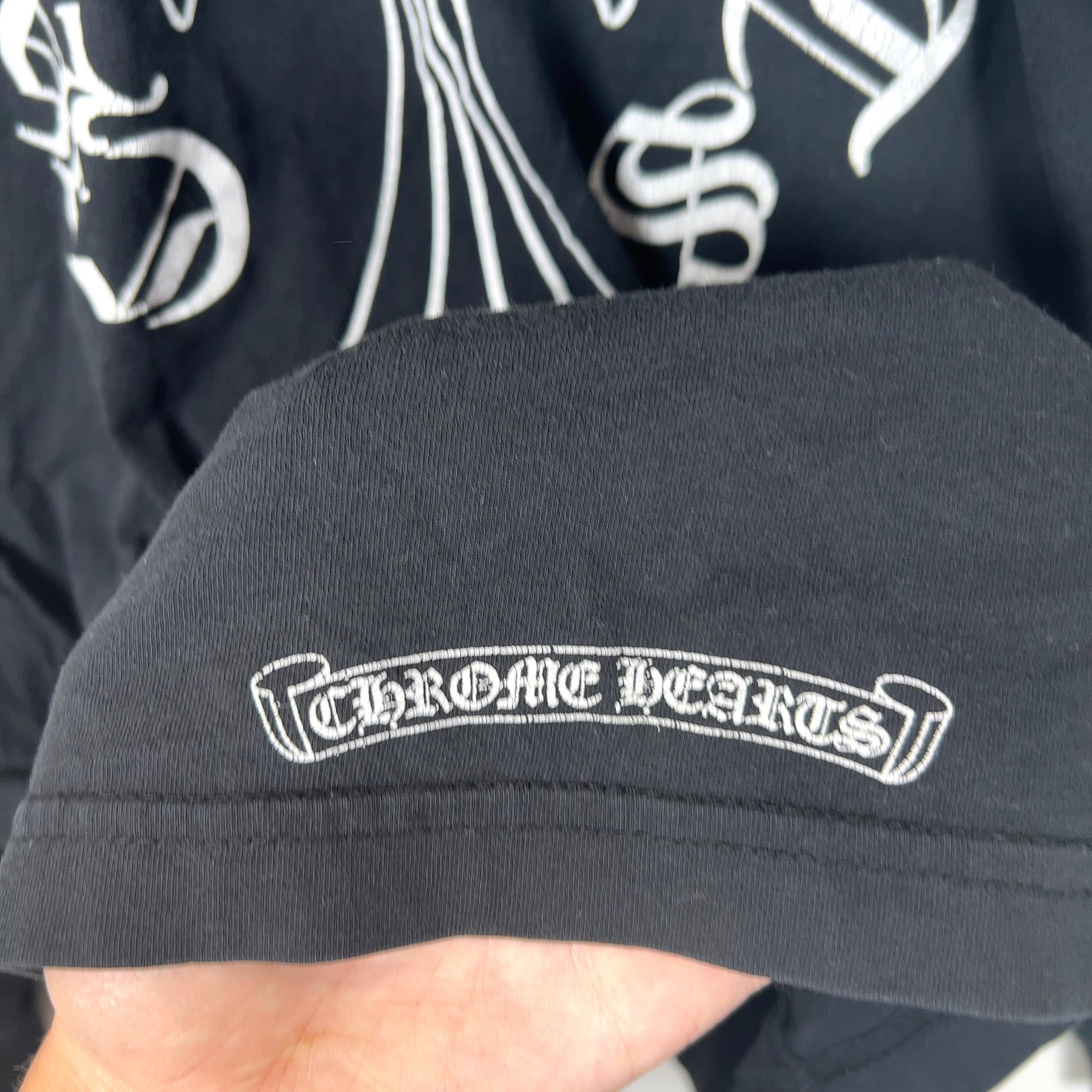 Chrome Hearts Back Cross Graphic Longsleeve