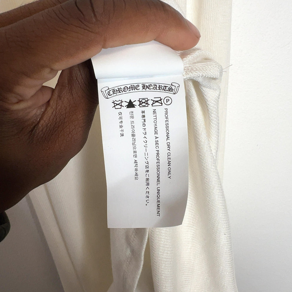 Chrome Hearts Vine Dagger Embroidered Long Dress