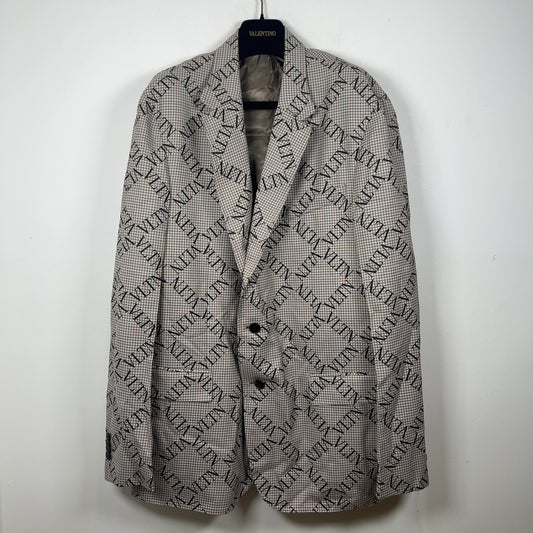 Valentino Wool VLTN Monogram Blazer