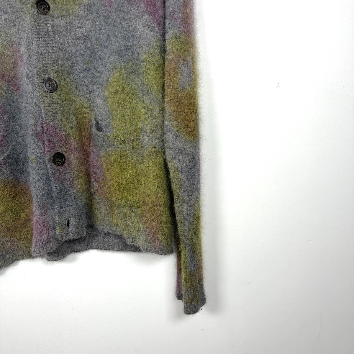John Elliott Mohair Knit Cardigan
