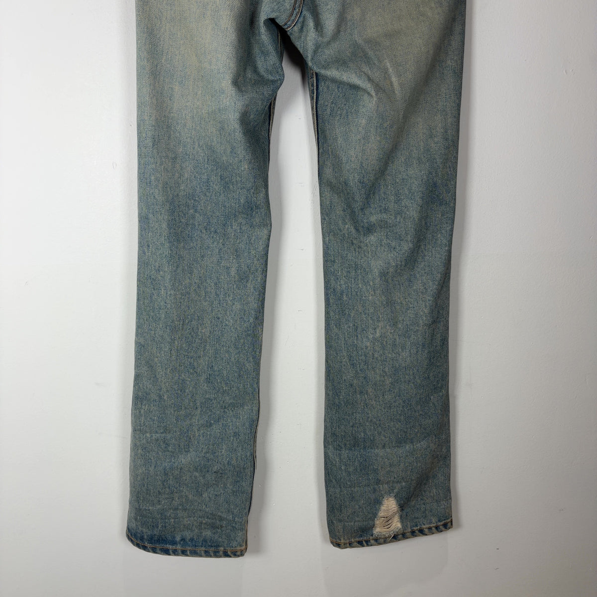 Junya Watanabe AW04 Distressed Crash Jeans