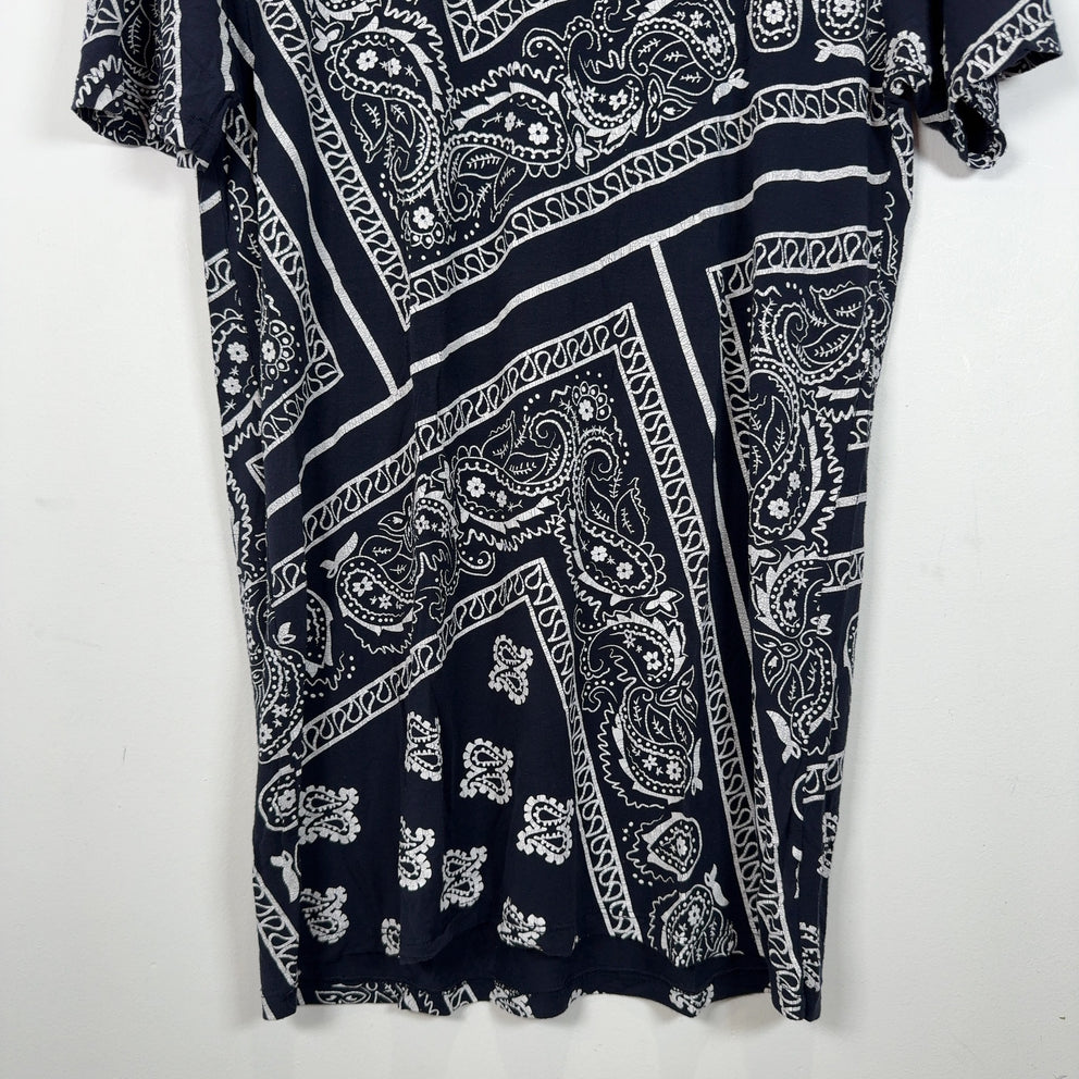 Rhude All Over Bandana Print T-Shirt