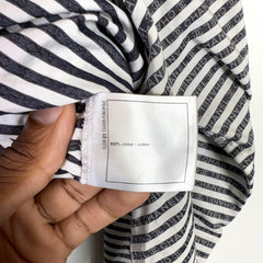 Chanel 2020 Striped Button-Up Shirt