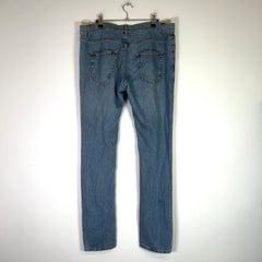 Saint Laurent D02 Lightwash Distressed Jeans