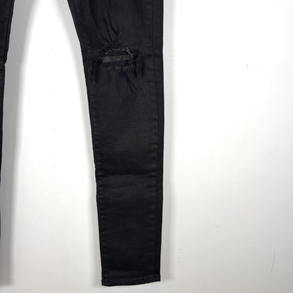 Amiri Thigh Logo Black/Black Jeans
