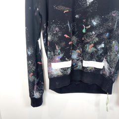 Off-White 'Seeing Things' Paint Spatter Arrow Crewneck