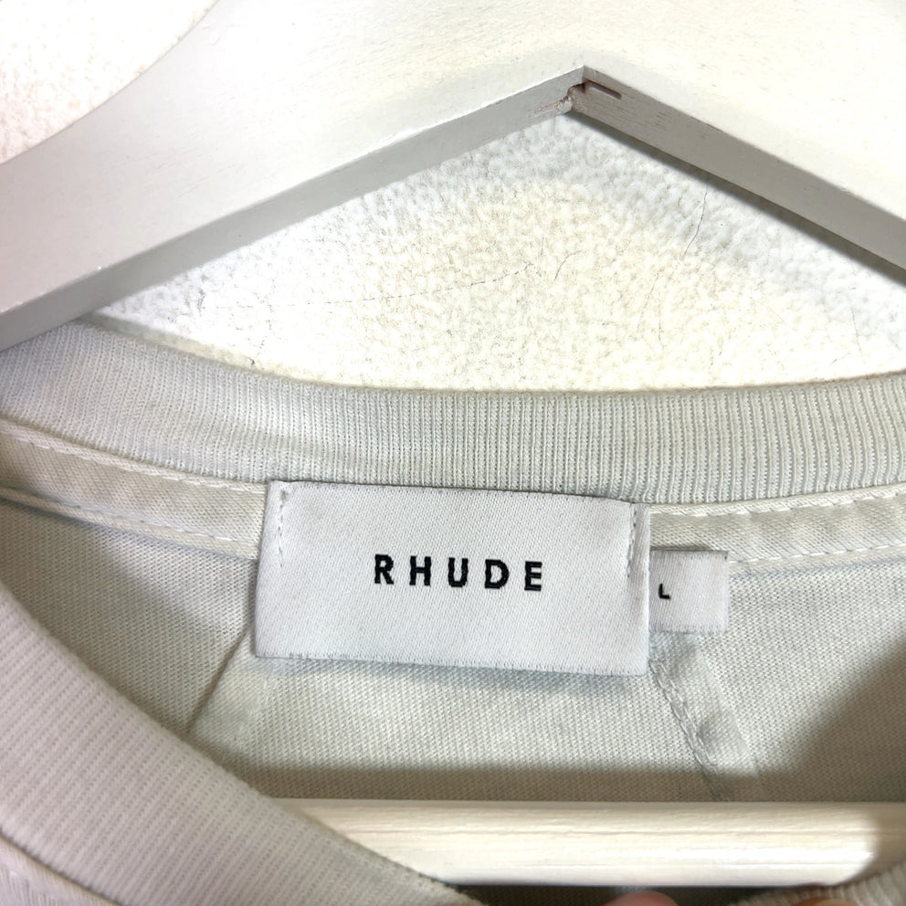 Rhude Respect The Masterpiece Logo T-Shirt