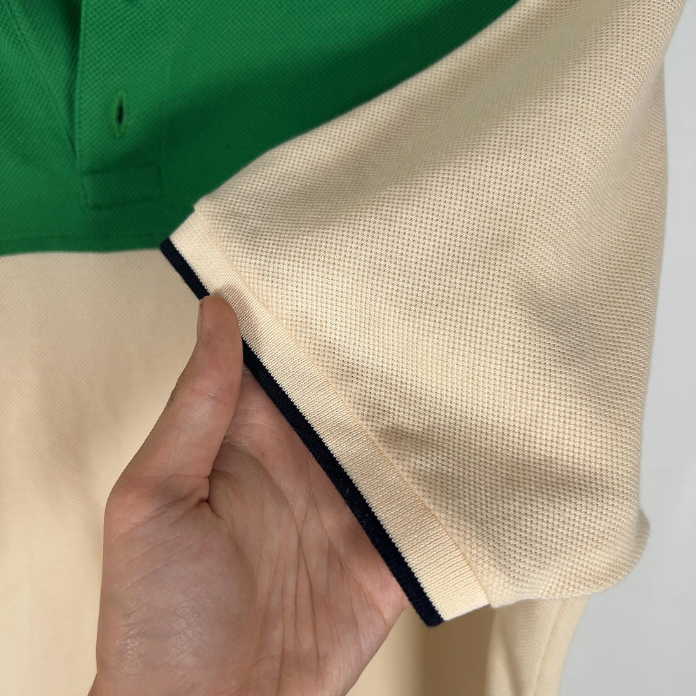 Gucci GG Striped Collar Polo Shirt