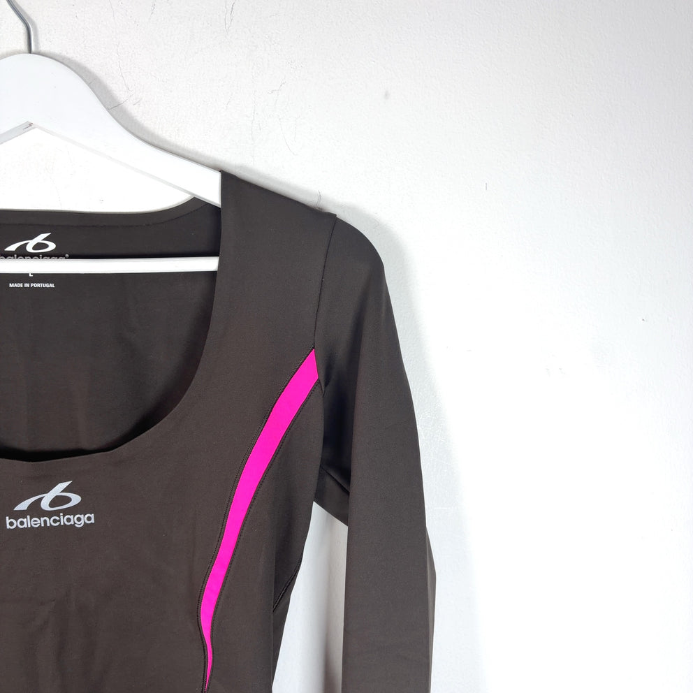 Balenciaga Open Chested Dry Fit Longsleeve