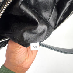 Prada Crystal Embellished Triangle Logo Bag