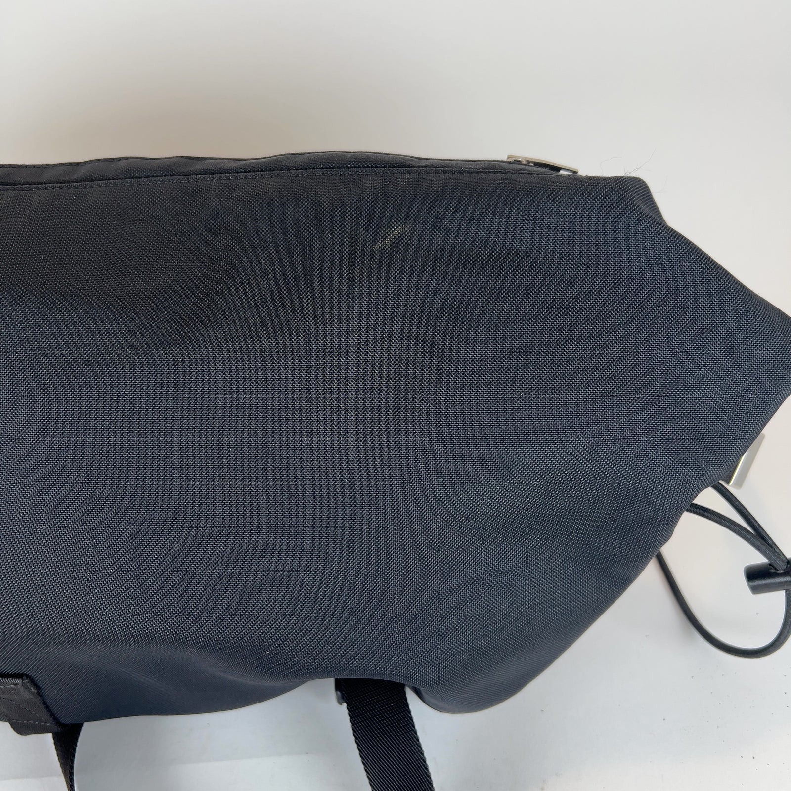 Celine Logo Nylon Trekking Messenger Bag