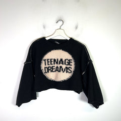 Raf Simons Teenage Dreams Cropped Sweater