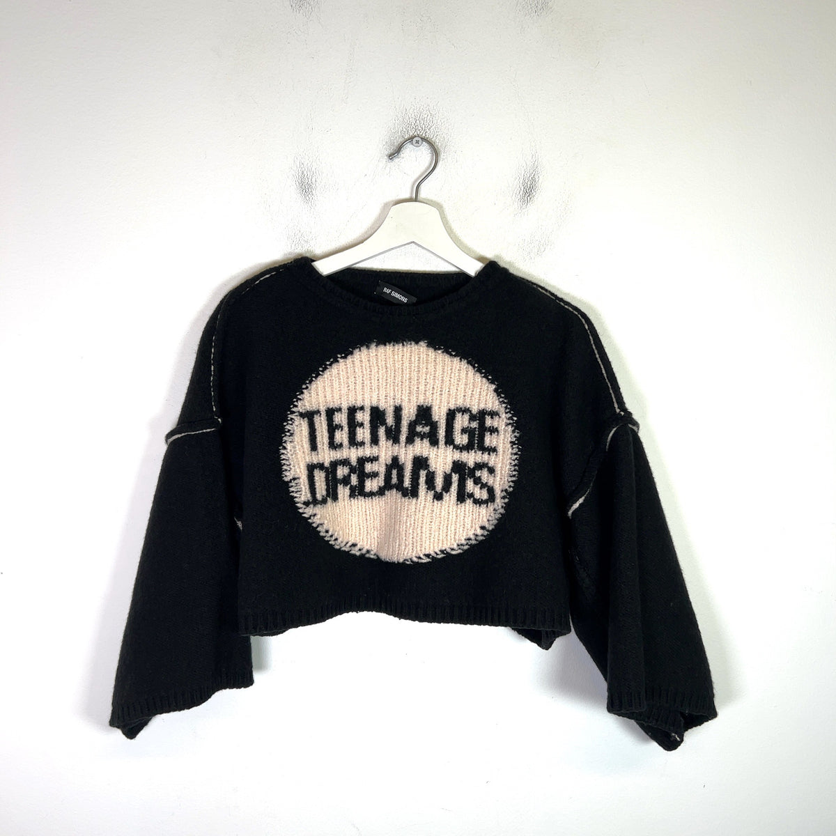 Raf Simons Teenage Dreams Cropped Sweater
