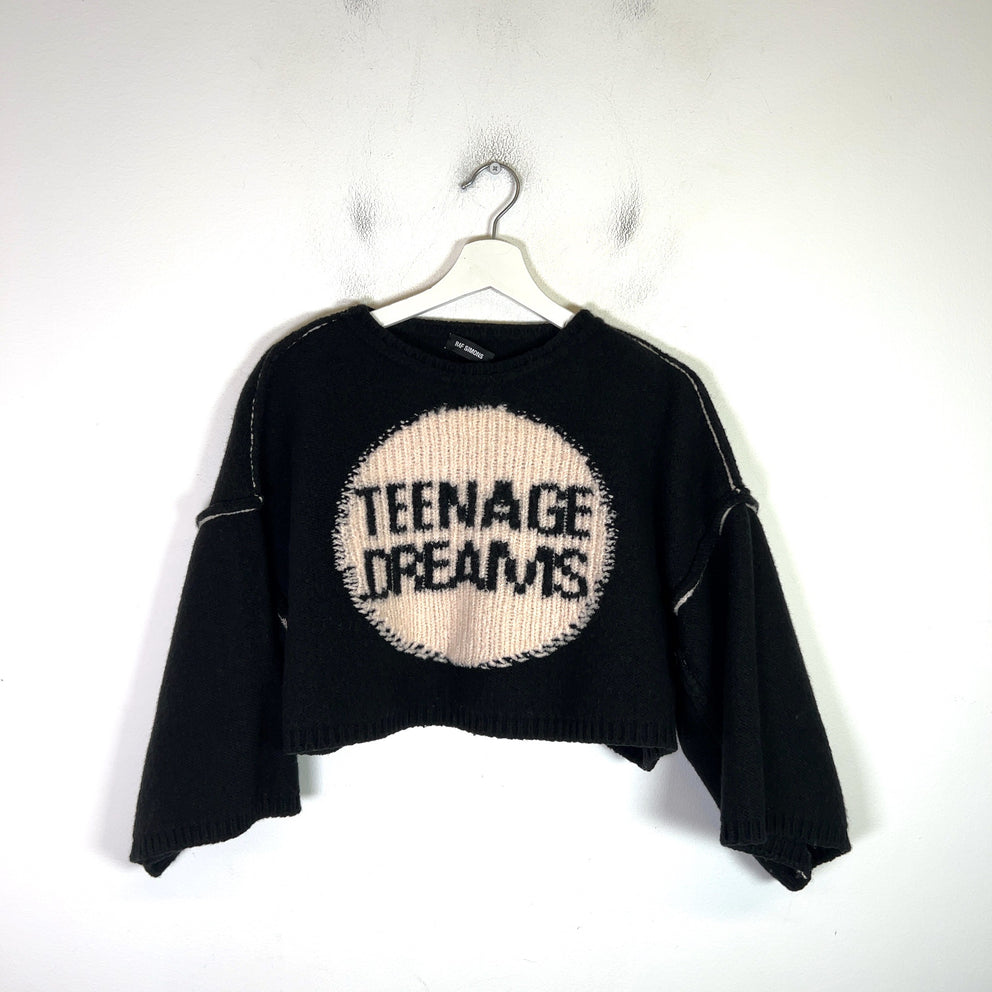 Raf Simons Teenage Dreams Cropped Sweater