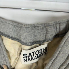Satoshi Nakamoto Double Layer Studded Gemstone Logo Sweatpants