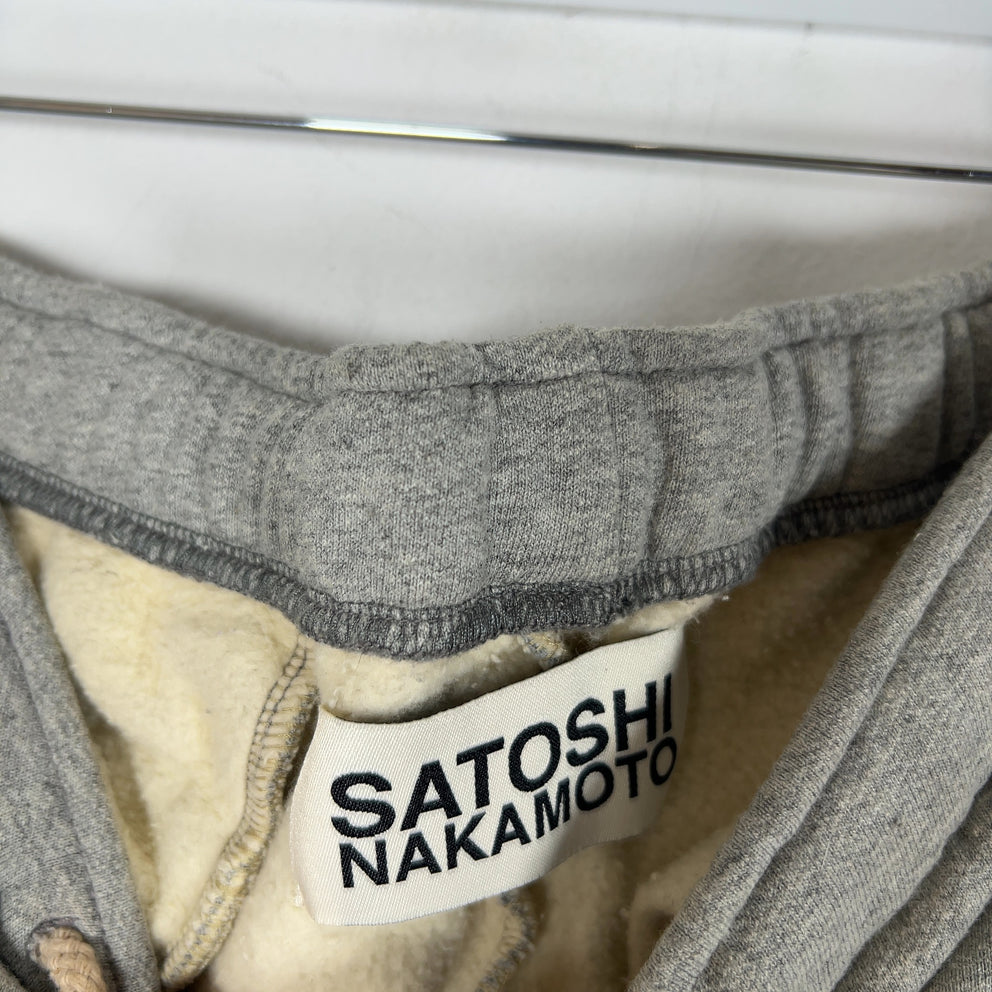Satoshi Nakamoto Double Layer Studded Gemstone Logo Sweatpants