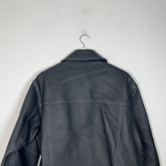 Louis Vuittion Frequency Chic Embrodied Leather Blouson Jacket Size 54