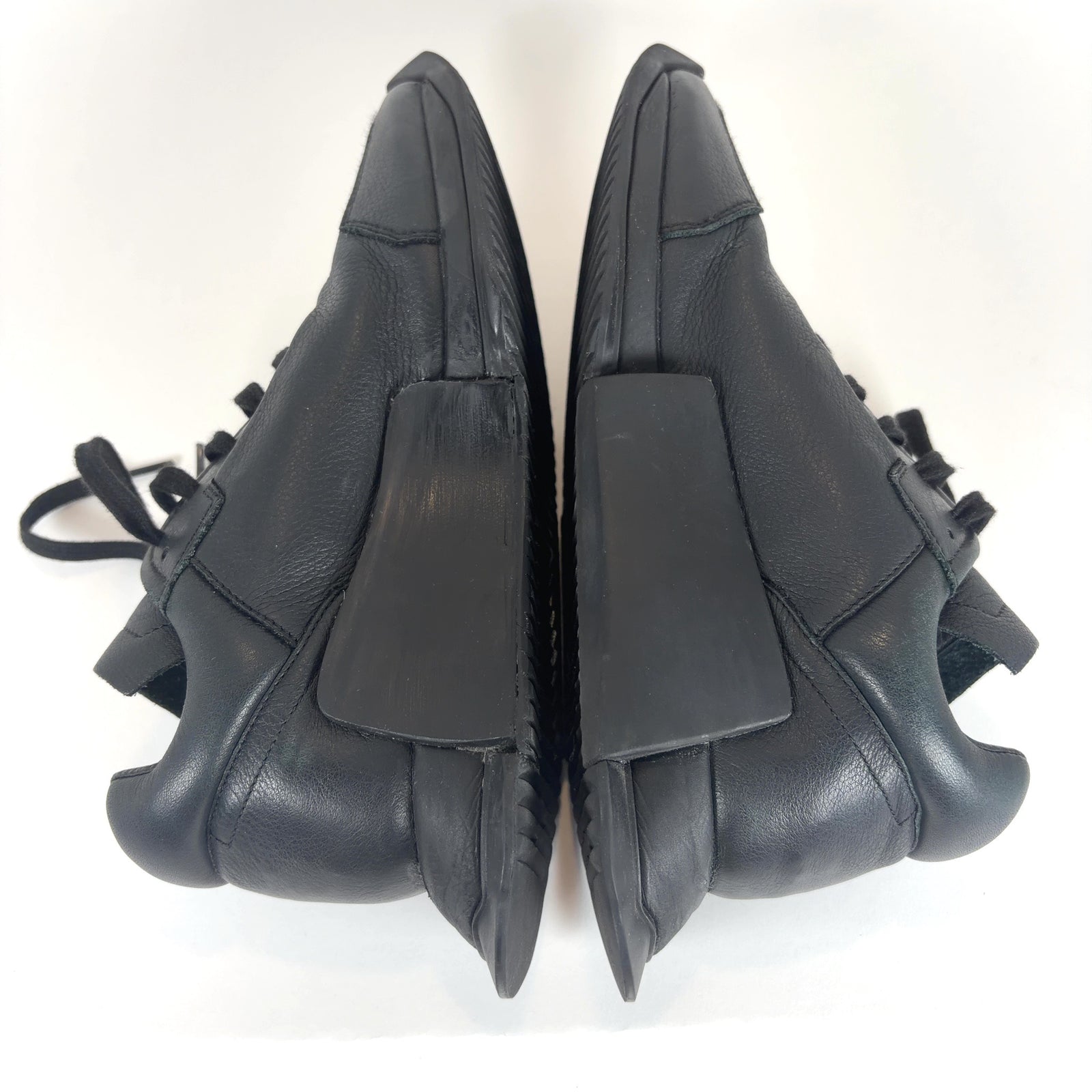 Rick Owens x Adidas Lambskin Low-Top Runner Lowtop Sneakers