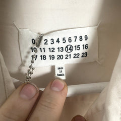 Maison Margiela White Button Up Shirt Size M