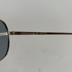 Alexander McQueen Enamel Aviator Sunglasses