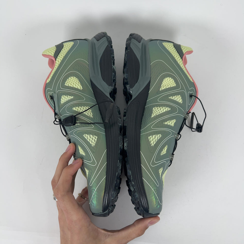Salomon x END XT-Whisper Void 'Avocado' Lowtop Sneakers