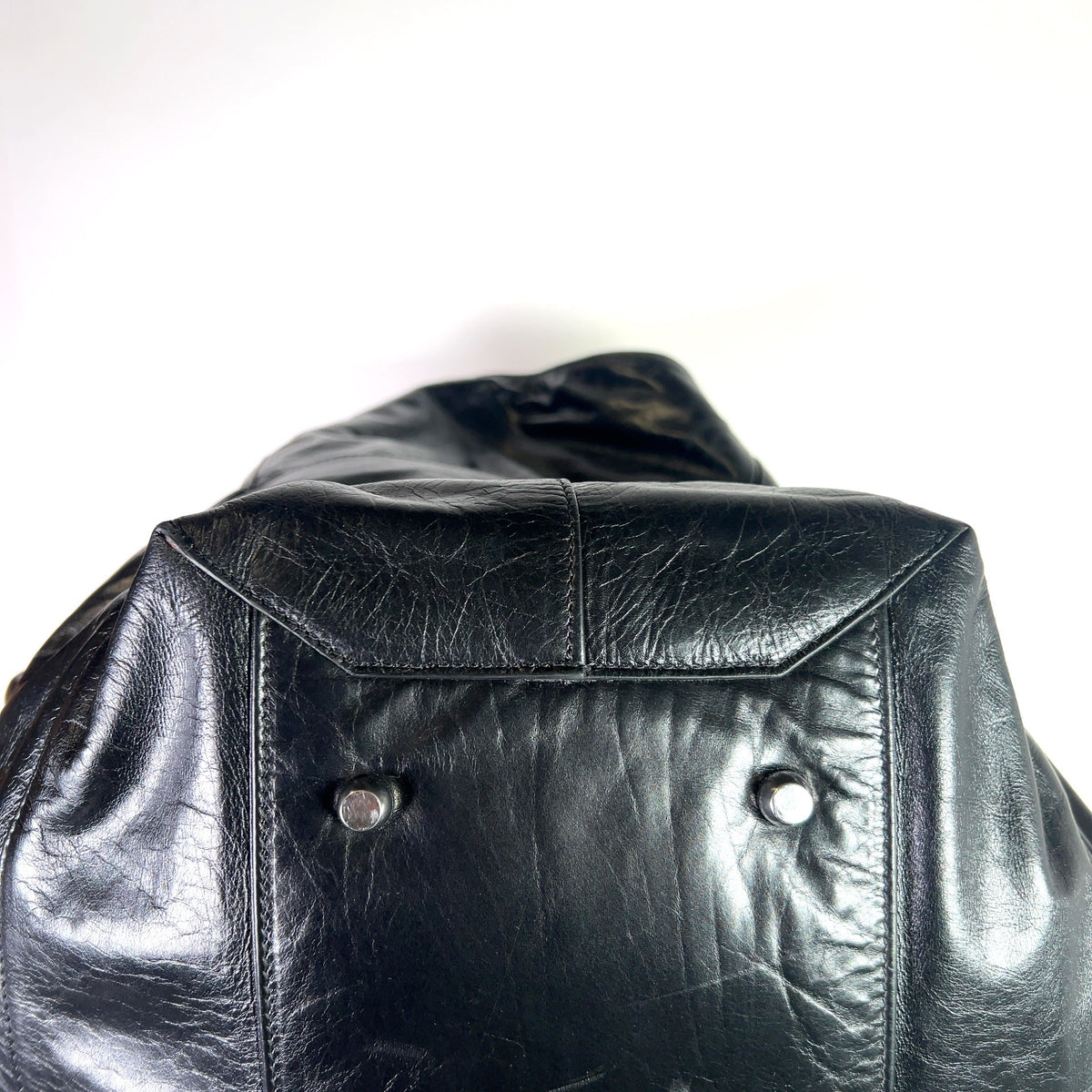 Bottega Veneta Leather Weekender Bag