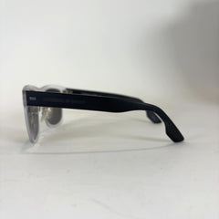 Alexander McQueen Clear Wayfarer Sunglasses