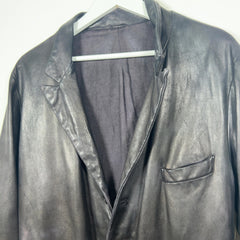 Giorgio Brato Leather Blazer