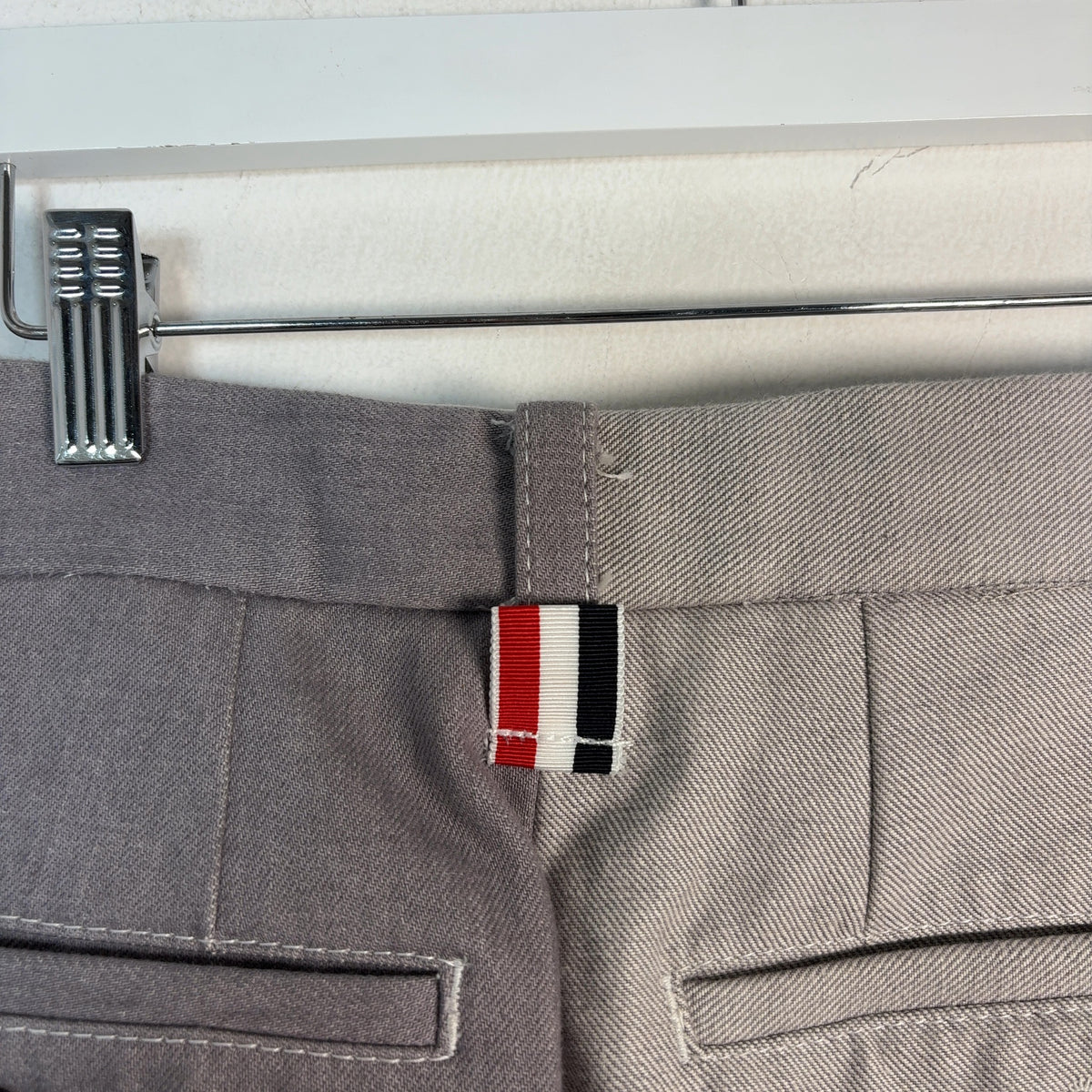Thom Browne Canvas Straight Leg Pants
