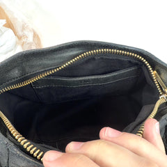 Chloe Ethel Black Leather Satchel Shoulder Bag