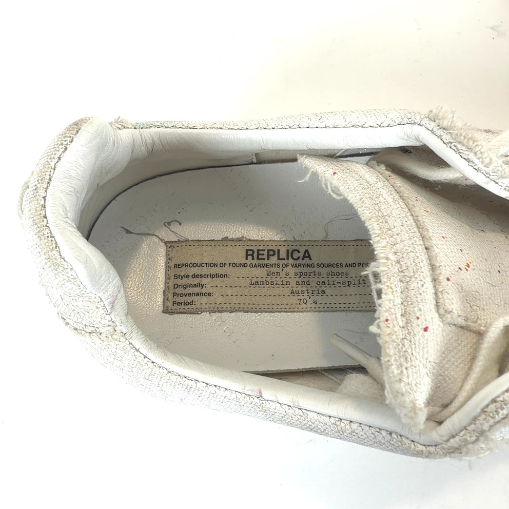 Maison Margiela White Paint Splatter Repilca Gats