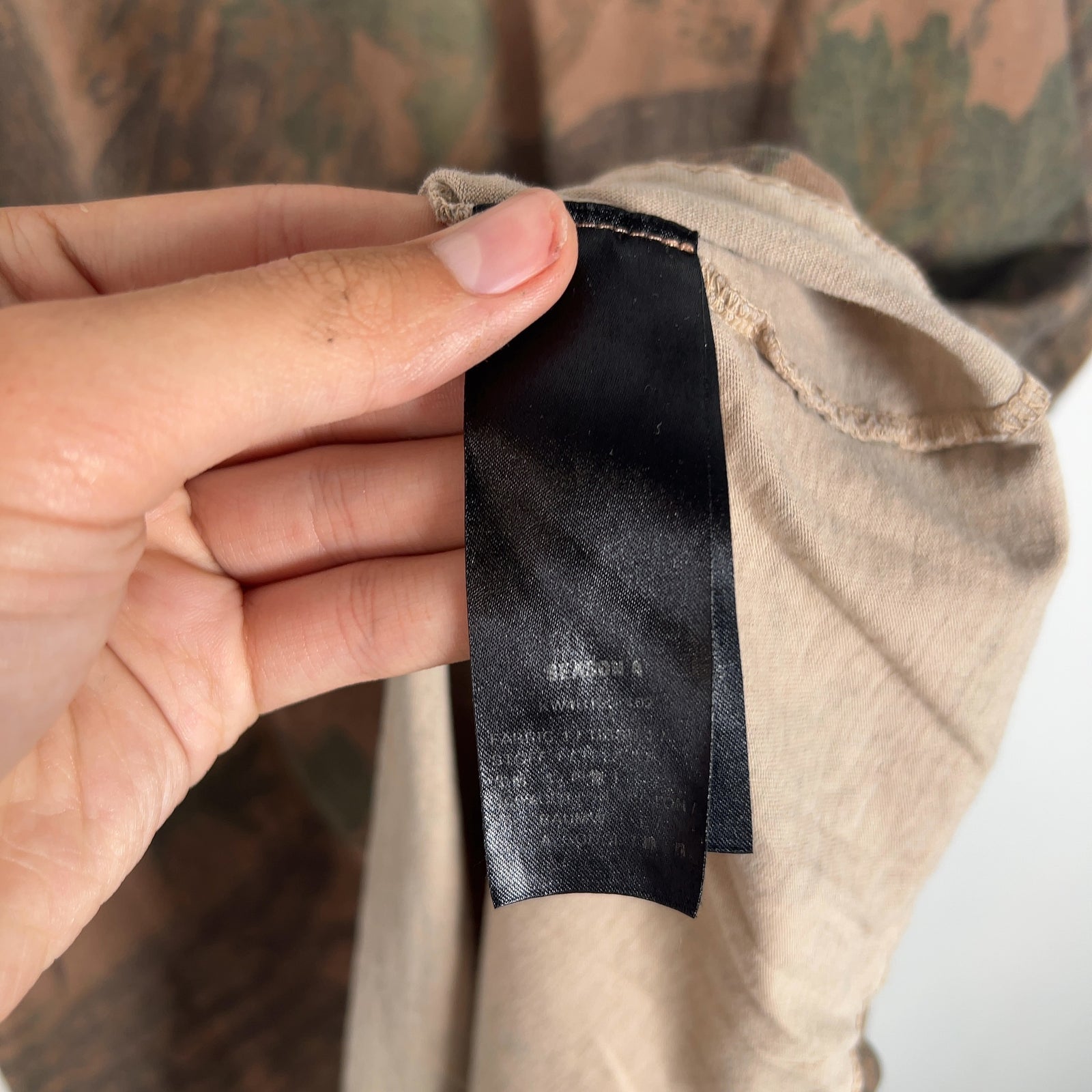 Yeezy Season 4 Camouflauge Graphic T-Shirt
