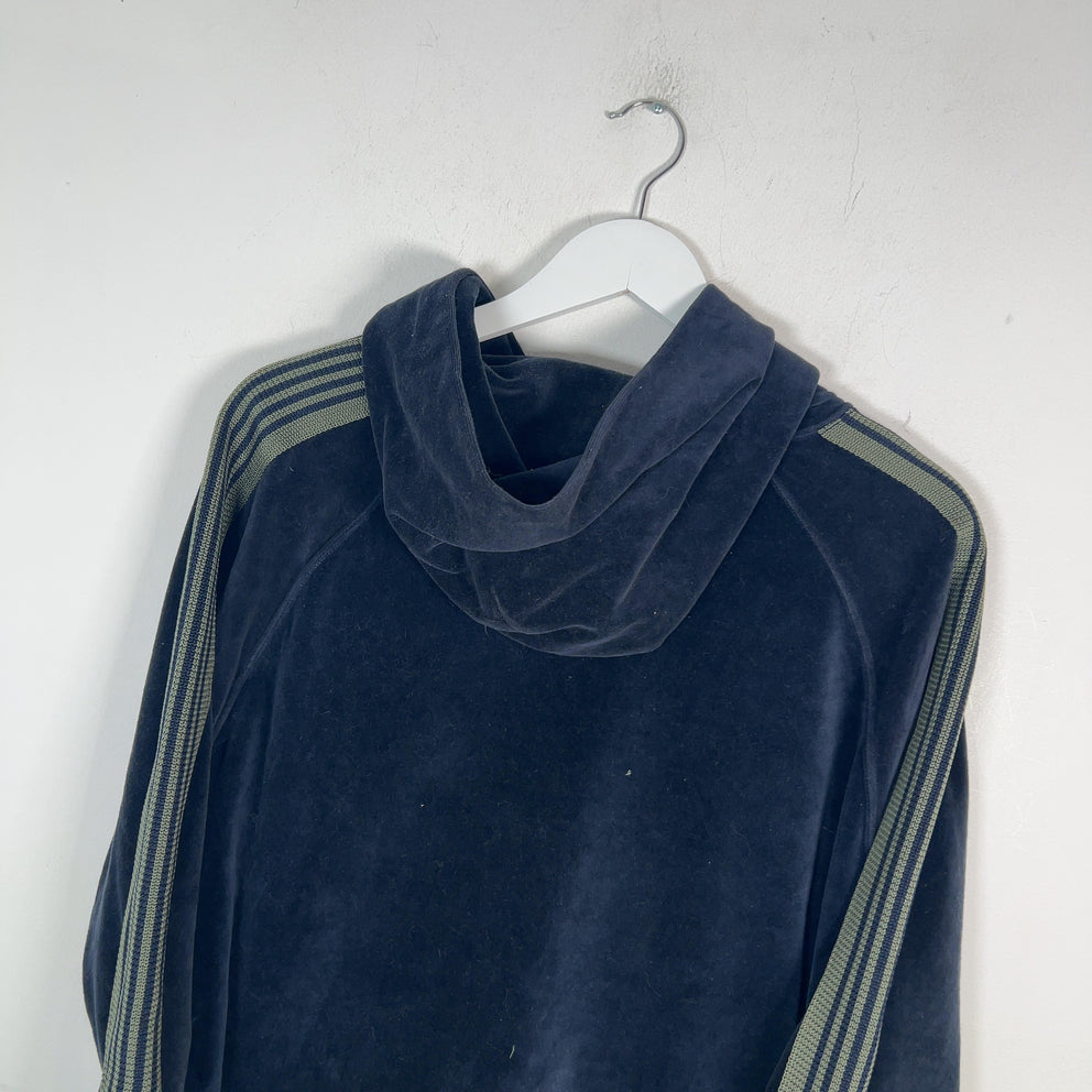 Needles Velour Striped Pull-Over Light Jacket
