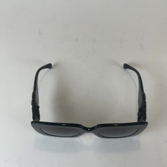 Chanel Square Frame Calfskin Leather Sunglasses