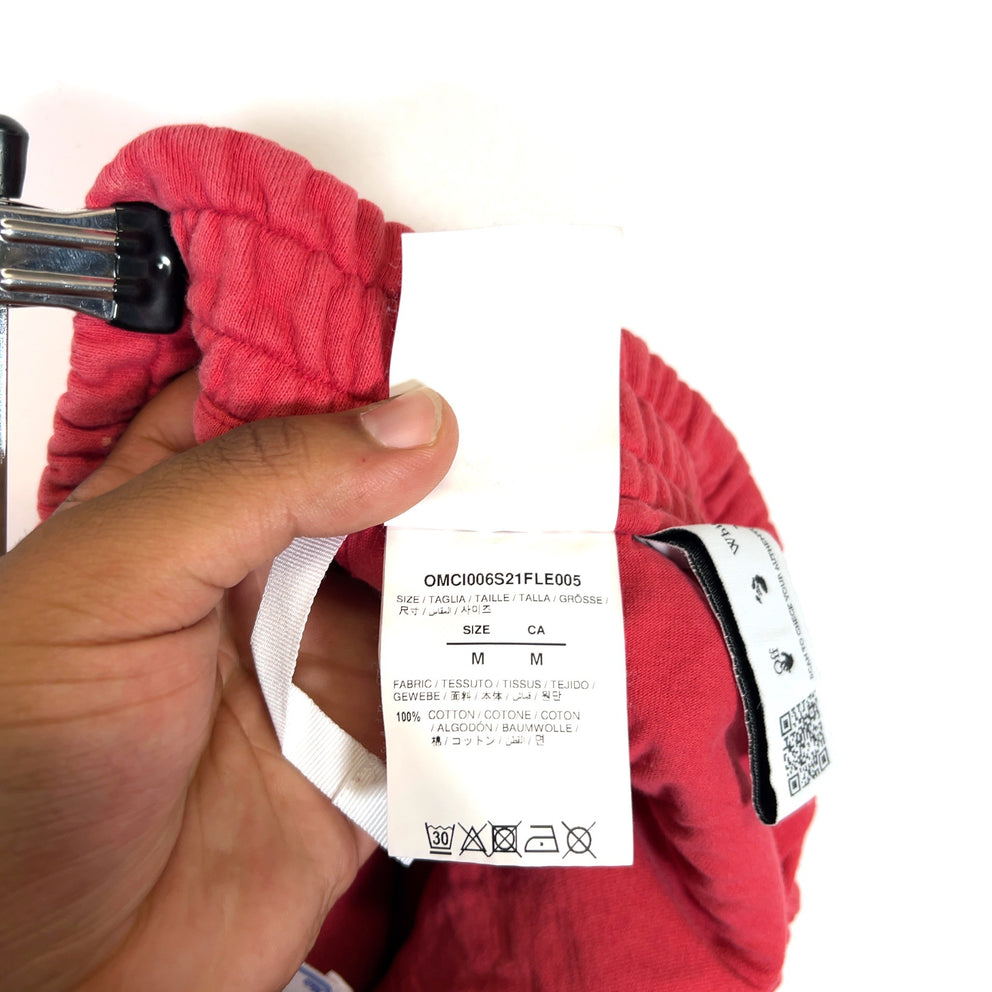 Off-White Vintage Bleach Sweat Shorts