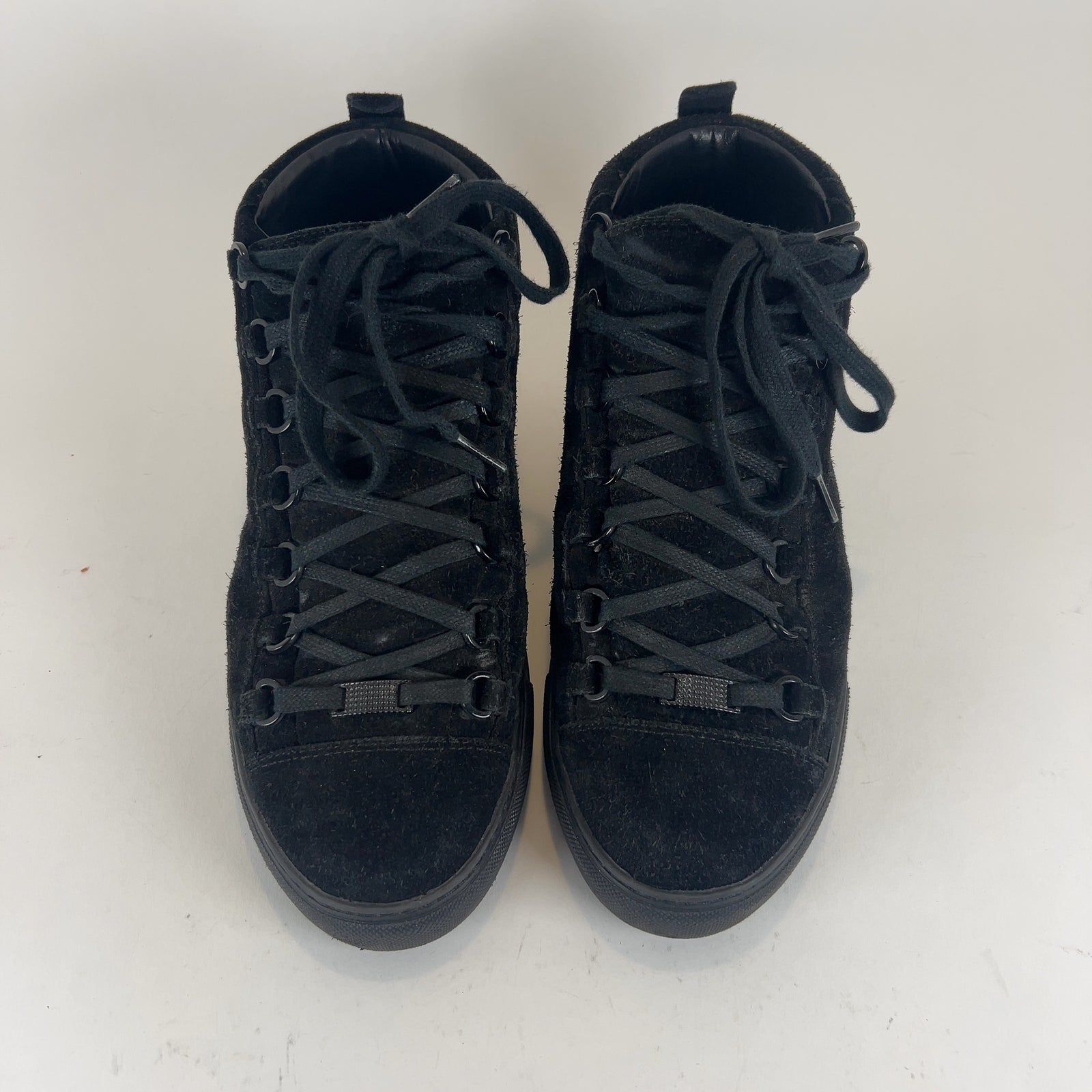 Balenciaga Suede 'Arena' Hightop Sneakers